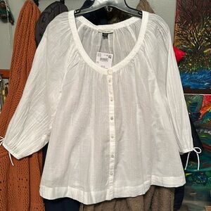 NWT American Eagle white blouse